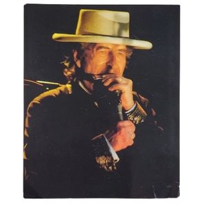 Bob Dylan Playing Harmonica 8x10 Press Photo